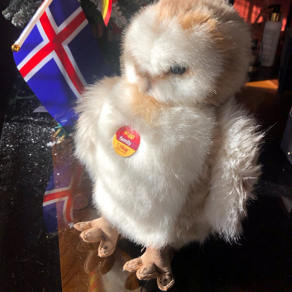 Steiff Wiggi the Owl soft plush - Picture 4 of 8
